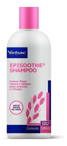 Shampoo Episoothe 500ml Hidratante Para Peles Sensíveis