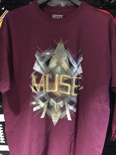 Playera Oficial Muse Gira 2013  Talla Extra Grande