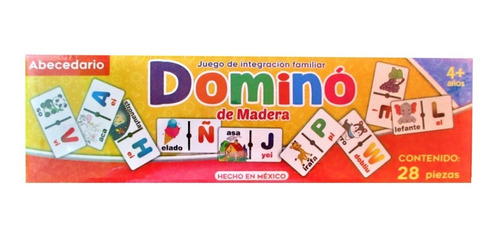 Domino Didáctico De Madera