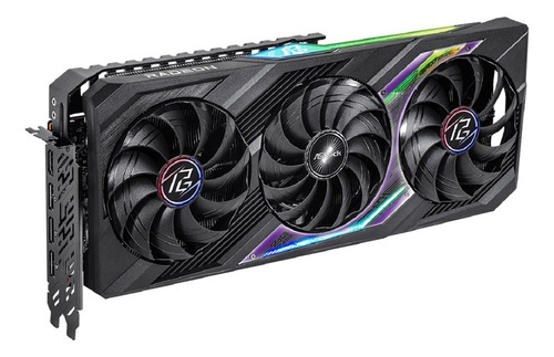 Placa De Vídeo Asrock Radeon Rx 7700 Xt Phantom Gaming Oc