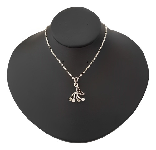 Set Pack Aretes Collar Mujer Joya Regalo Cristales Plata 925