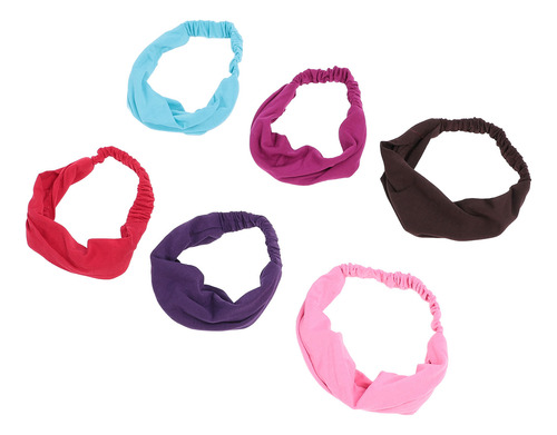 Diademas Elásticas Para Accesorios Para El Cabello, 6 Unidad
