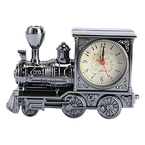 Reloj Alarma Vintage Modelo Tren Colectible (gris)