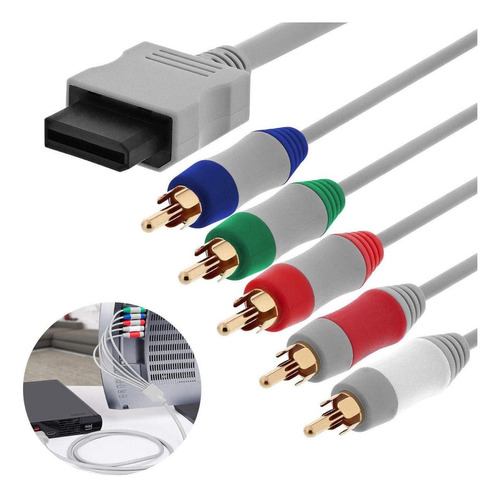Cable Video Componente Nintendo Wii