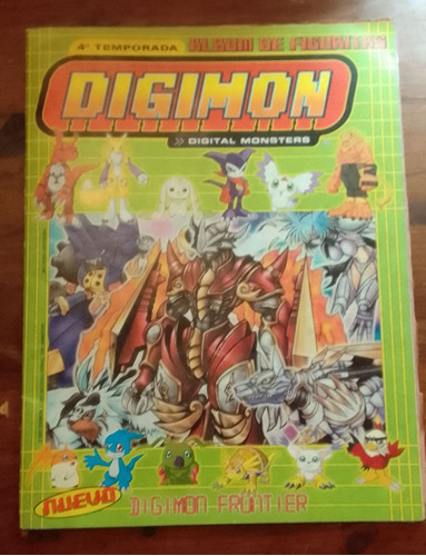 Album De Figuritas Digimon 4 Digital Monsters (2003)