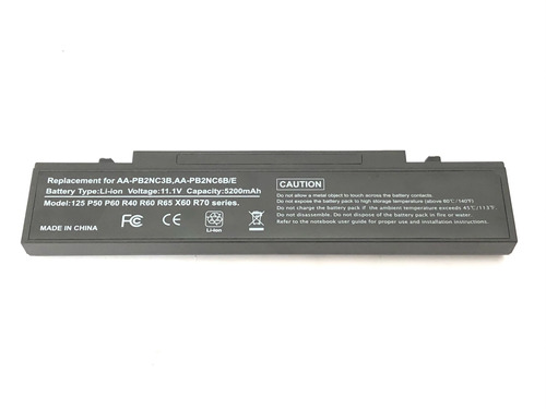 Aa-pb2nc6w, New Battery, Samsung P428 Np-p480 Black, 11.1v,