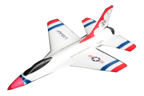 Avión De Rc F16 Thunderbirds Fx-823 2.4g 2ch Epp