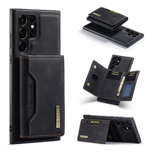B Funda De Polipiel Tarjeta For Samsung Galaxy S20 S21 S22