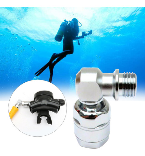 Equipo De Buceo Con Adaptador De Segunda Etapa 49x36x22mm