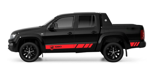 Calco Volkswagen Amarok W580 Limited Laterales Juego