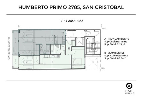 Imagen 16 de 18 de Departamento - Monoambiente Divisible Al Frente Con Balcón - San Cristóbal