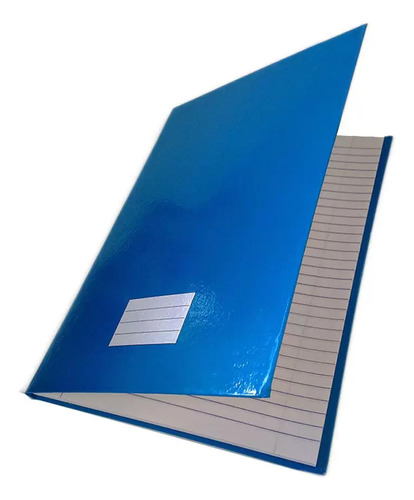 Caderno Brochurão Capa Dura Azul 20x27 96 Folhas