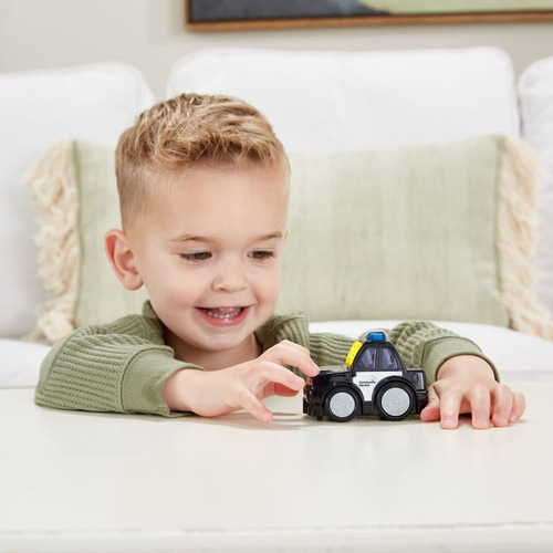 Coche De Policía Vtech Go Go Smart Wheels Útil Educativo