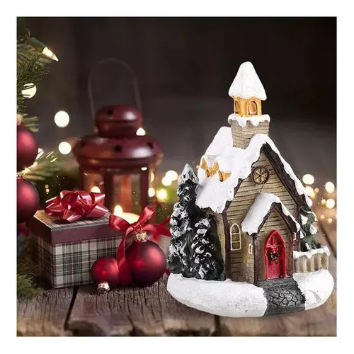 Decoraciones Navideñas De 4 Villas Navideñas
