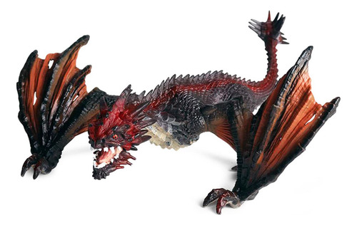 Dragon Toy Figure Liberty Importa Plástico Realista De 20 Cm