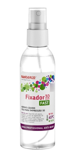 Adesivo Spray Fixador 3d Fast + Refil = 200ml + Brinde