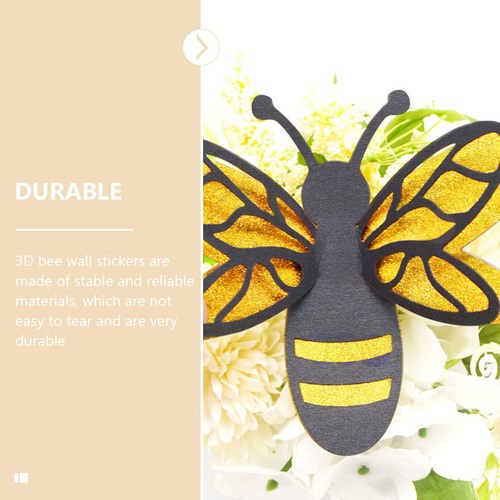 1 Conjunto De Ornamentos De Abelhas 3d Com Padrão De Abelha,