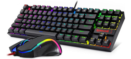 Kit Gamer De Teclado Y Mouse Redragon Incluye K552 + M607