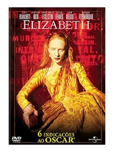 Dvd Elizabeth - Cate Blanchett Joseph Fiennes Lacrado