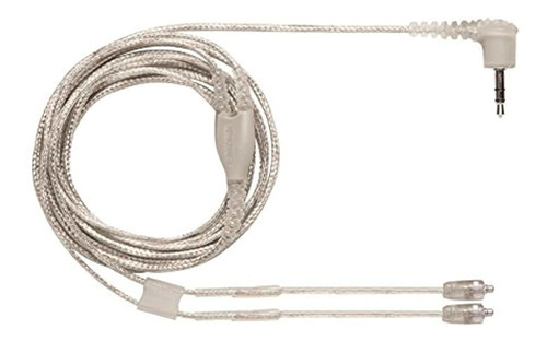 Shure Eac46cls Cable Transparente De 46 Pulgadas Para Auricu Color Silver