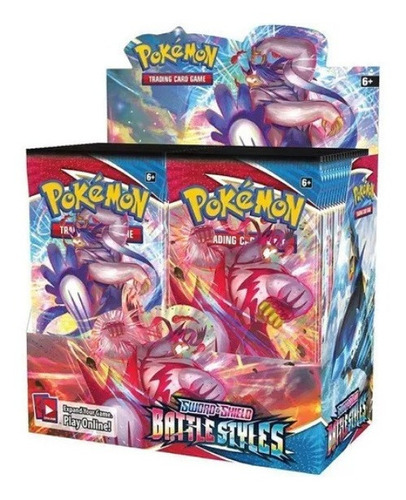 Caja De Sobres Pokémon, Espada Y Escudo, Brillante, Reciclad