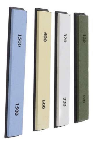 Conjunto De Pedras De Amolar Sharpening Stone 4 Side Grit 12