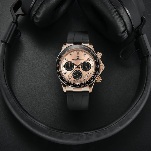 Rollstimi Pagani Design Relógio Masculino Multifuncional Rel