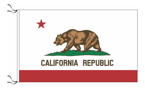 Bandera De California 45 X 30 Cm Hacemos Todos Los Estados