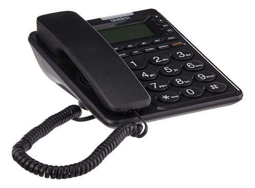 Teléfono Fijo Uniden Negro Ce6409 Con Visor