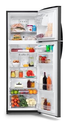 Imagen 4 de 4 de Nevera no frost Mabe Diseño RMA305FYCC black steel con freezer 297L 110V - 120V