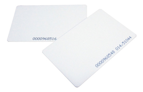 Imagen 3 de 3 de J R 10 Tarjetas De Proximidad Rfid 0.8 Mm Frecuencia 125 Khz
