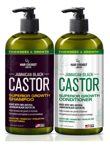 Hair Chemist Superior Growth Jamaican Black Castor Shampoo 3