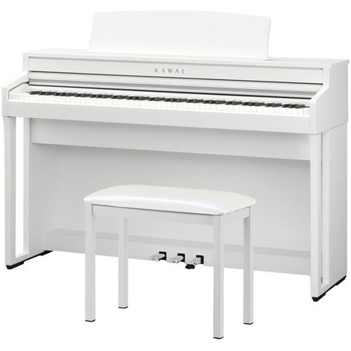 Kawai Ca49 Digital Piano With Matching Bench (white)