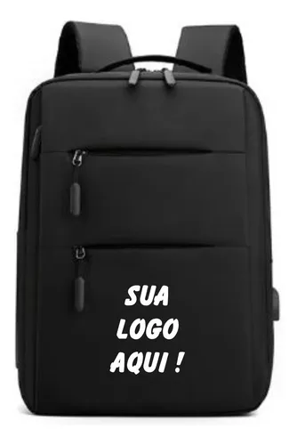 comprar 30 Mochila Personalizada Seu Logo Pu002F Notebook Cu002Fconector Usb