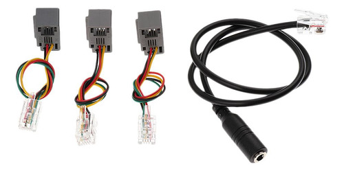 5 Mm A 4p4c Rj9 Macho 2 Piezas