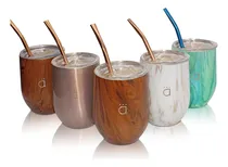 Comprar Yerba Mate Gourd Taza Mate Extra Grande (12 Oz) Tapa De...