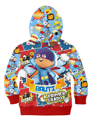 Campera + Remera Egresados Jardin Niños Comic