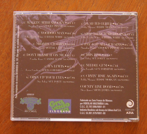 Cd Interview With Antone's Blues (Usado)