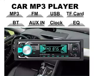 Auto Radio 1 Din Mp3 Bluetooth Doble Usb Sd