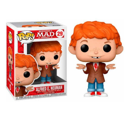 Alfred E. Neuman 29 Mad Funko Pop Tv Dc Nuevo Original