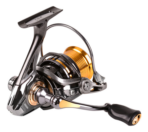 Carrete Giratorio Para Pesca Larga, 7+1 Carrete, Fundición B