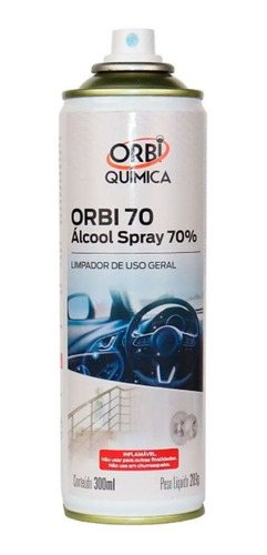 Álcool Spray 70% Antisséptico E Higienizador 300ml