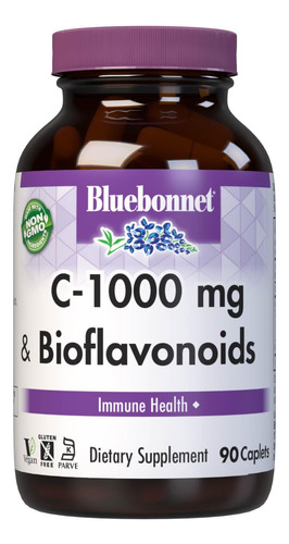 Bluebonnet Vitamina C 1000 Mg 90 Comprimidos