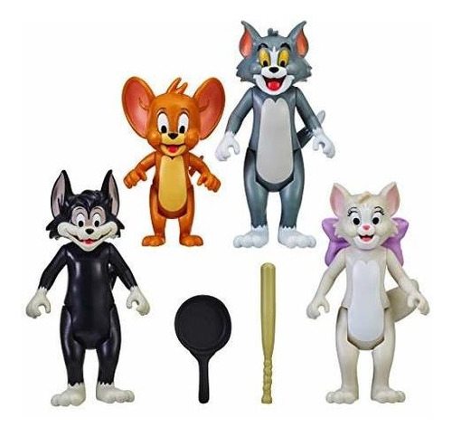 Figura De Acción - Tom & Jerry 3   Figure - Four Pack, Multi