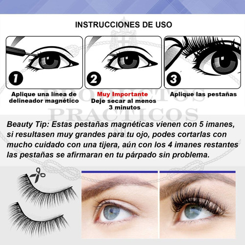 Delineador Magnético Repuesto Para El Kit Pestañas Magnet..