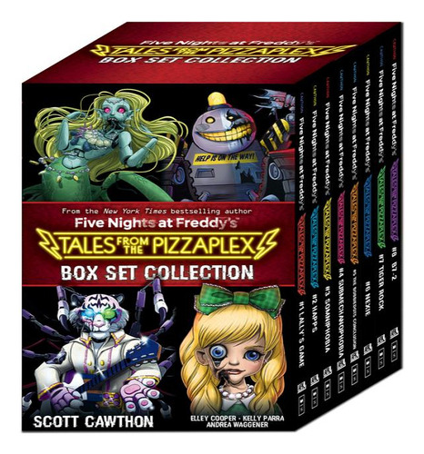 Bx-fnaf Tales From The Pizzaplex, De Cawthon, Scott. Editorial Scholastic En Inglés, 2024