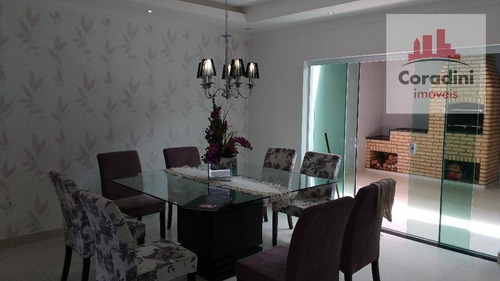 Imagem 1 de 19 de Casa Residencial À Venda, Jardim Santa Rita Ii, Nova Odessa. - Ca1038