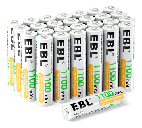 Ebl Baterias Recargables Aaa (28 Unidades) Ready2charge 1.2v