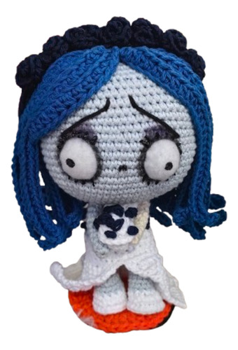 Emily, El Cadaver De La Novia Muñeca Amigurumi