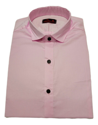 Camisas Lisas Rígidas Slim Fit Entalladas. Talles: S Al Xxl